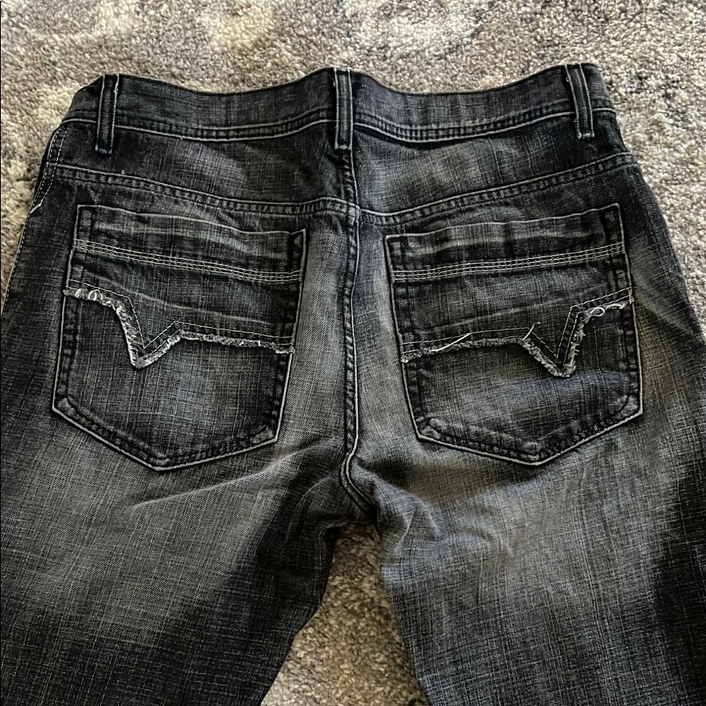 INC International Concepts Black Straight Jeans - Picture 6 of 6